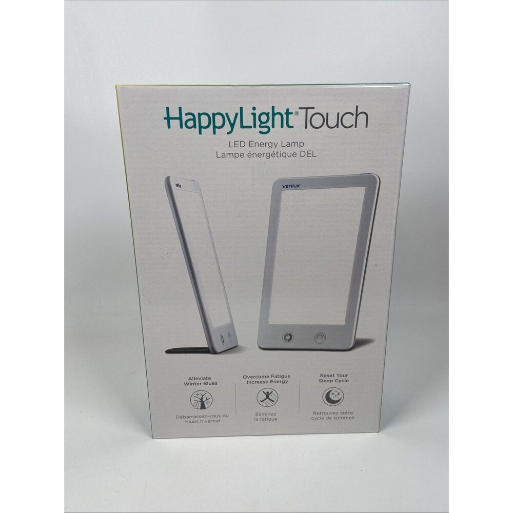 VERILUX HAPPYLIGHT TOUCH UV-FREE LED THERAPY LAMP 10,000 LUX White MIMB